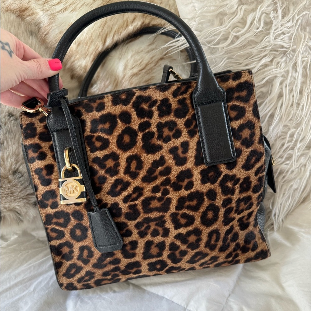 Michael Kors calf hair bag.